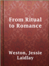 Cover image for From Ritual to Romance